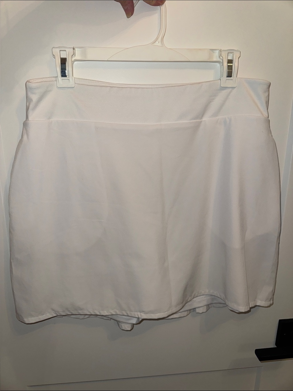 White Athletic Golf Skort